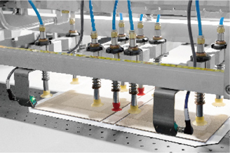 Posicionamento fotoelétrico de alta precisão