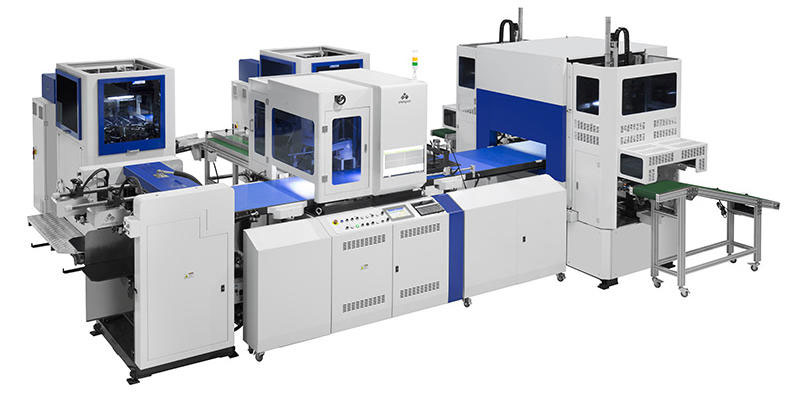 Automatic Rigid Box Making Machine
