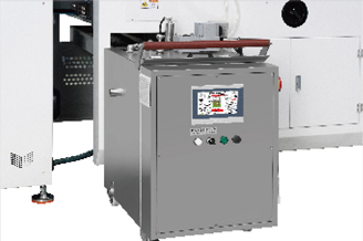 Cilindro de cola inteligente com controle de viscosidade.