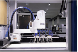 Posicionamento fotoelétrico de alta precisão